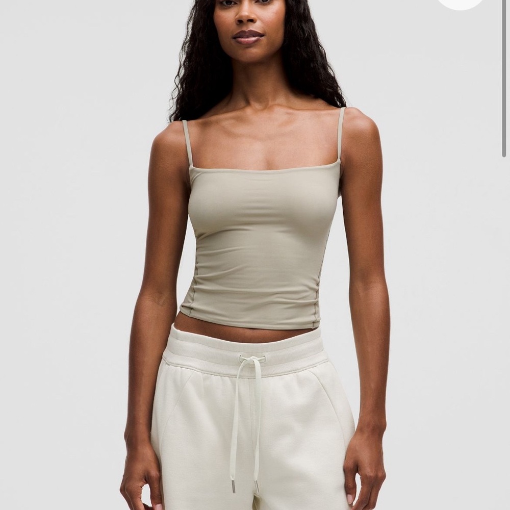 Wondermost ultra-soft nulu spaghetti-strap cami tank top color bond size small